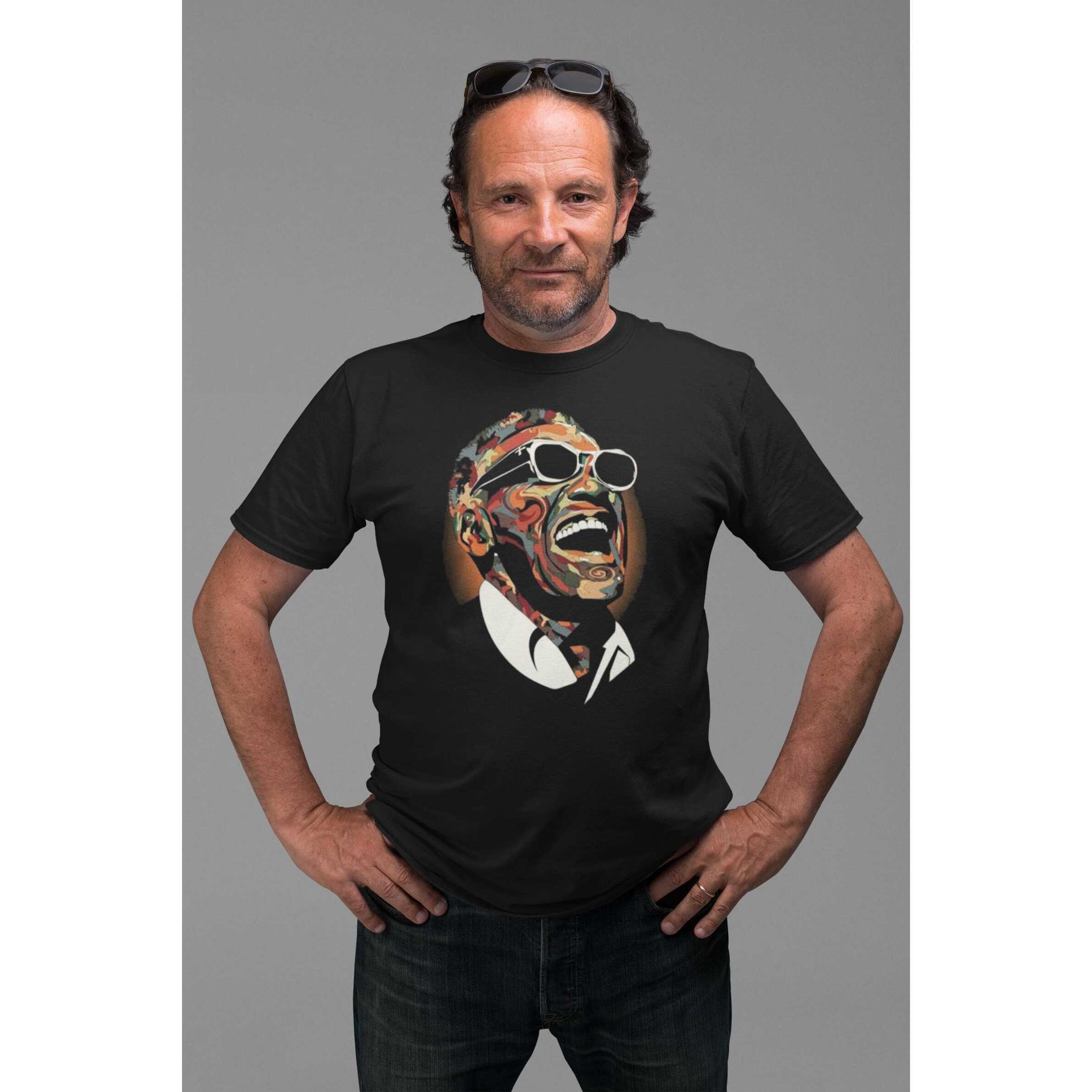 Ray Charles Portrait T-Shirt